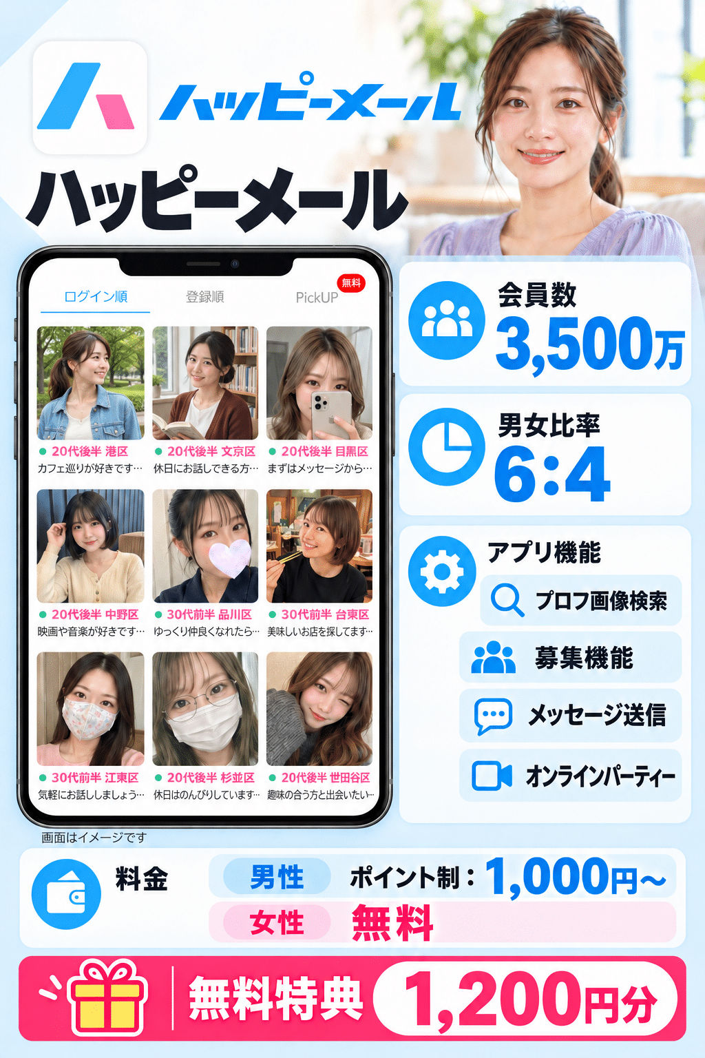 ハッピーメール紹介